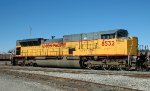 EMLX 8532, EMD SD90MAC-H, in storage on the KCS